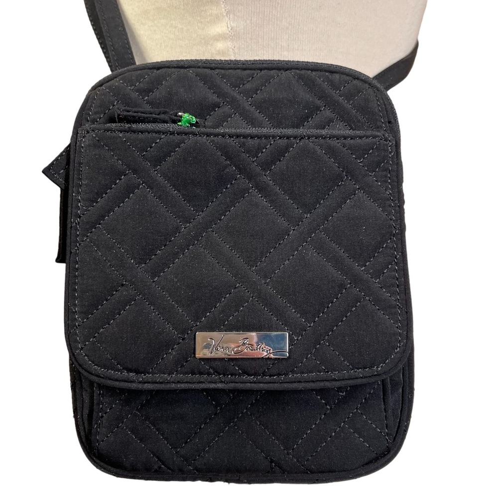 Vera Bradley Black Cross Body Bag